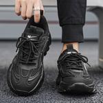 Низкие массивные кроссовки мужские черные Binary - фото 10