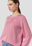 Блуза MIT CUT-OUT comma casual identity, розовый - фото