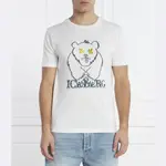 Футболка стандартного кроя Iceberg, белый - фото