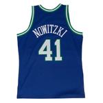 Баскетбольная майка NBA DALLAS MAVERICKS 1998-99 AWAY SWINGMAN JERSEY DIRK NOWITZKI Mitchell And Ness, цвет Königsblau - фото 2