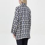 Max Mara All Over Patterned Reversible Shirt MaxMara, синий - фото 6