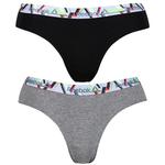 Трусы Reebok 2 шт, серый - фото