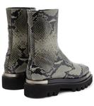 Ботильоны из кожи с эффектом змеиной кожи Peter Do, Cool Grey Python - фото 3