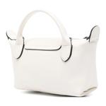 Кожаная мини-сумка с тисненым логотипом LONGCHAMP - фото 2