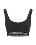 Топ Kidsofbrokenfuture, черный - фото