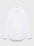 Риалто оверсайз рубашка Mango, White - фото 3