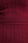 Свитер и юбка Answear.Lab, бордовый - фото 7
