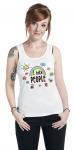 Топ Sprüche I Hate People, белый - фото 3