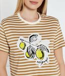 Футболка лимонная Regular fit Desigual, желтый - фото 4