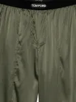 Брюки на эластичном поясе Tom Ford, зеленый - фото 3