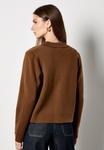 Кардиган Apricot PATCH POCKET, Rust/Dark Brown - фото 3