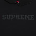 Толстовка Supreme Collegiate Hooded 'Black', черный - фото 2