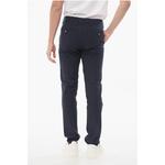 Прямые хлопковые брюки-чиносы Corneliani, Blue - фото 2