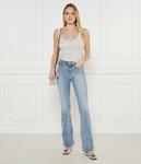 Джинсы Pinko Flora Flare Fit, синий - фото 2