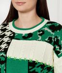 Шерстяной свитер Regular fit Marc Cain, зеленый - фото 4