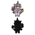 ELITEX TRAINING Нашивка Elitex Happy Unicorn PVC Velcro для рюкзаков - фото 3