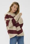 Джемпер Kaffe KAVERANA KNIT PULLOVER, Feather G M Windsor W Stripe/Beige - фото