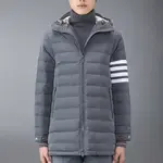 Футболка 4 Bar Down THOM BROWNE, средне-серый - фото 6