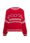 Джемпер IZIA Jumper, Rot/Weiss/Red - фото 5