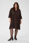 KAFFE CURVE Платье 'KCLio' в цвете Mocha - фото 3