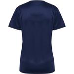 Shirt hmlauthentic pl jersey s/s woman Hummel, синий - фото 2