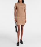 Кашемировое мини-платье Prada, Cammello - фото 2