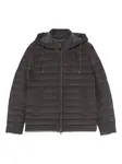 Стеганая куртка с капюшоном Herno, серый - фото