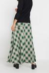Юбка макси в клетку Pixiegirl Petite, зеленый - фото 4