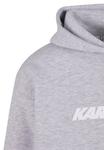 Толстовка с капюшоном ELLIPSE Karl Kani, серый/меланж - фото 8