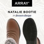 Женские ботинки ARRAY Natalie, Brown-Beige - фото 2