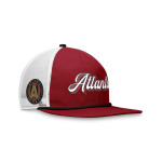 Мужская фирменная гранатово-белая кепка для гольфа Atlanta United FC True Classic Snapback Fanatics - фото