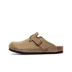 Сабо с закрытым носком унисекс Basls, темно-коричневый - фото 7