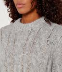 Шерстяное платье Michael Kors, серый - фото 4