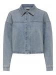 Джинсовая куртка JDY, светло-синий деним - фото