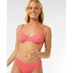 Топ бикини Rip Curl Shell Cove D-DD Balconette, красный - фото 4