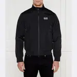 Бомбер стандартного кроя Ea7, черный - фото