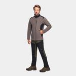 Куртка флисовая Alpinus, цвет braun/korianderbraun/schwarz - фото 2