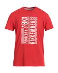 Футболка Bikkembergs, красный - фото