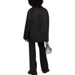 Пальто женское черное Prada - фото 4