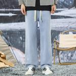 Джинсы Unisex Paddington Bears, черно-серые (утепленные, на флисе) - фото 5