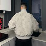 Куртка Unisex Stand Collar Moderate ZIAREL, темно-синий[removable logo] - фото 12