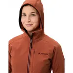 Флис VAUDE Elope Storm full zip, коричневый - фото 5