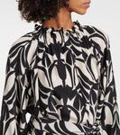 Шелковое платье-рубашка Cerere La DoubleJ, Papyrus - фото 4