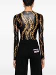 Versace Jeans Couture боди Chain Couture, черный - фото 4