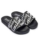 Тапочки ракушечные Versace Jeans Couture, черный - фото 3