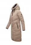 Зимнее пальто Marikoo, серо-коричневый - фото 4