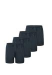 Шорты-боксеры 4 PACK Schiesser, темно-синий - фото 5
