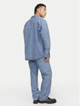 Джинсовая рубашка свободного кроя Jack&Jones, синий - фото 3