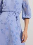 Платье в цветочек от liona Phase Eight, синий - фото 8