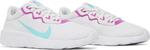 Кроссовки Nike Wmns Explore Strada White Light Aqua, белый/голубой/фиолетовый - фото 3